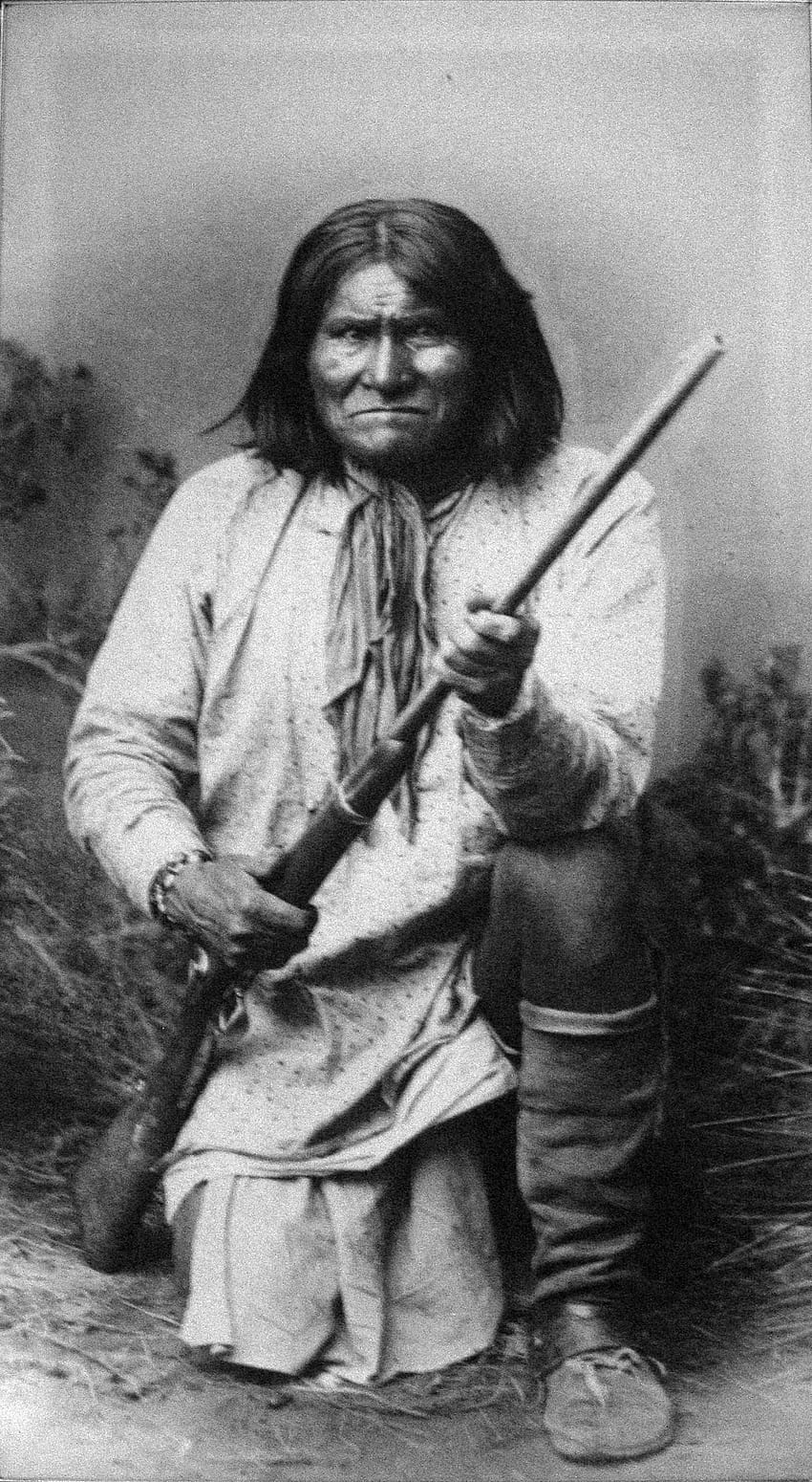 Geronimo: Uma biografia sobre o guerreiro apache Papel de parede de celular HD