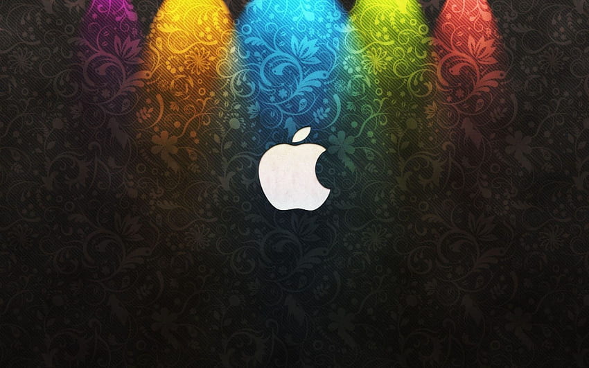 Cool Logo background, Cool Apple Logo HD wallpaper