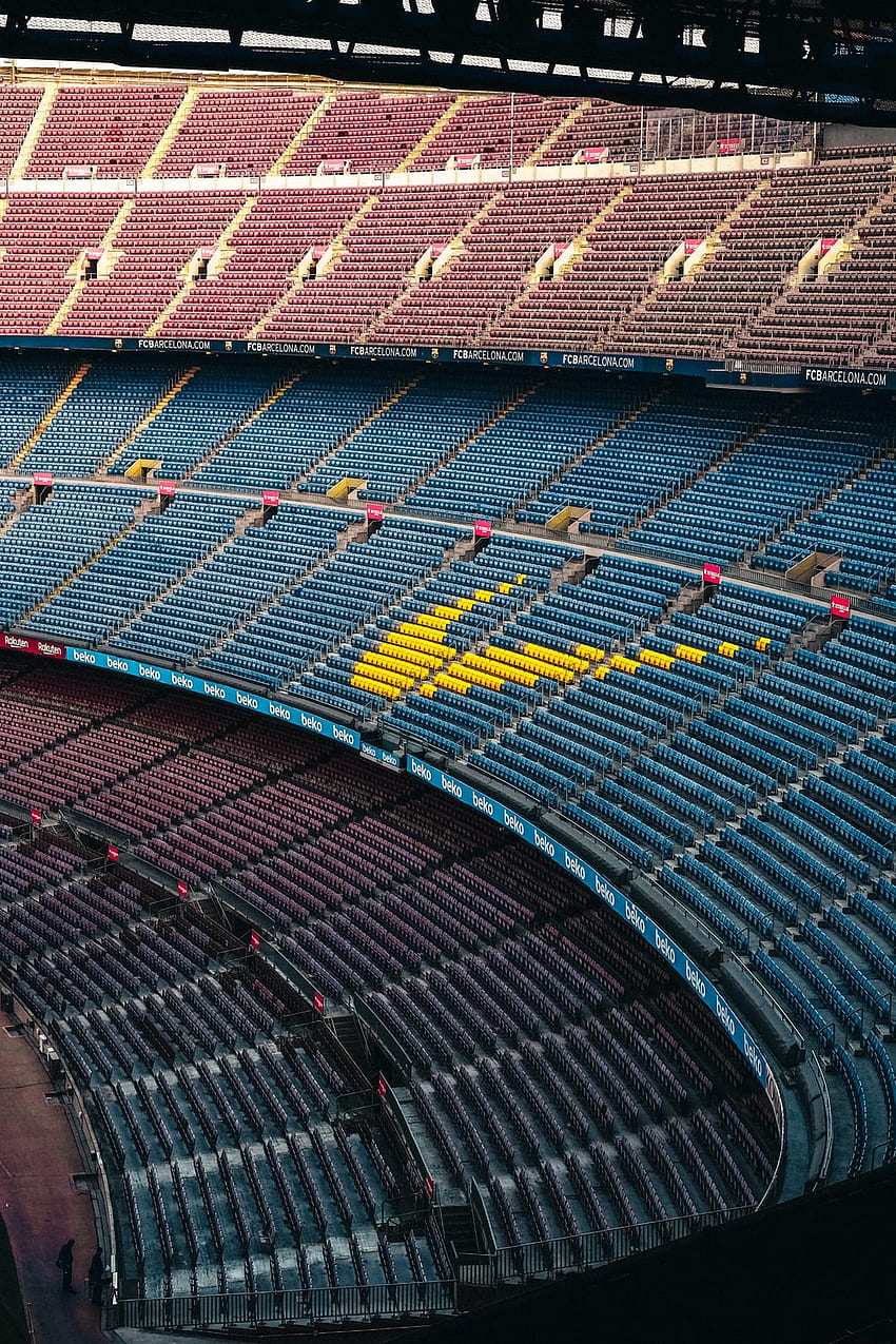 estádio vazio – Camp nou, Camp Nou iPhone Papel de parede de celular HD