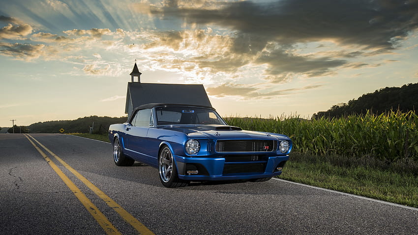 Ringbrothers Ford Mustang, 1965 Ford Mustang HD wallpaper