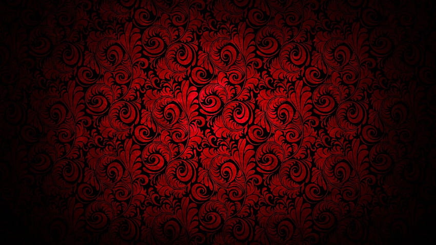 Flor De Rojo Y Negro. Bie, Borgoña fondo de pantalla
