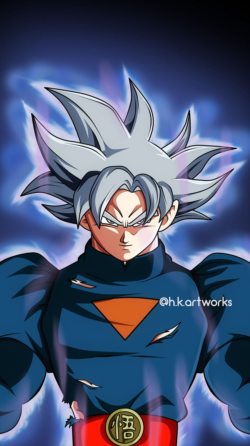 Goku Ultra Instinto Gran Sacerdote Anime Super Dragon Ball, Super Dragon Ball Heroes fondo de pantalla del teléfono