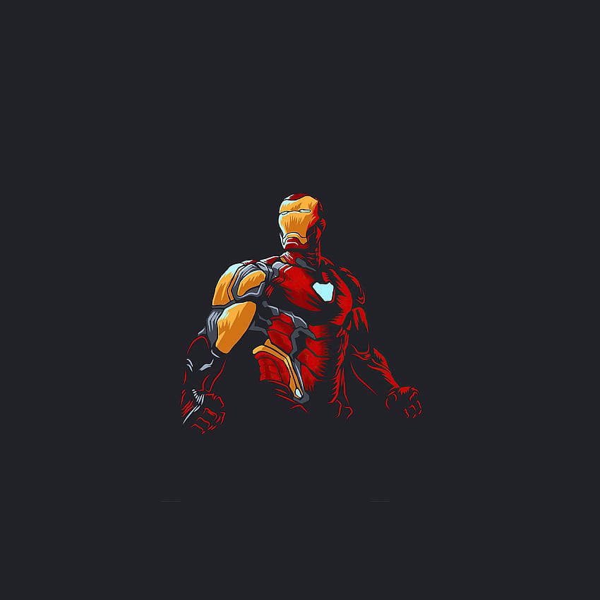 Iron man, new suit, 2020 artwork HD phone wallpaper