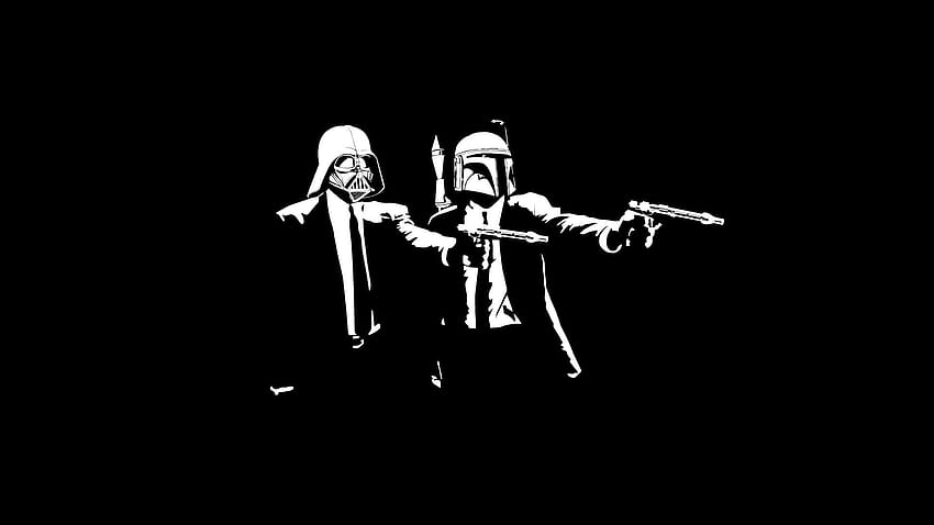 Star Wars, Pulp Fiction, Boba Fett, Darth Vader / and Mobile Backgrounds HD wallpaper