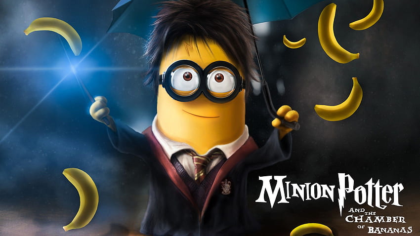 Minion Potter, Minion Halloween HD wallpaper