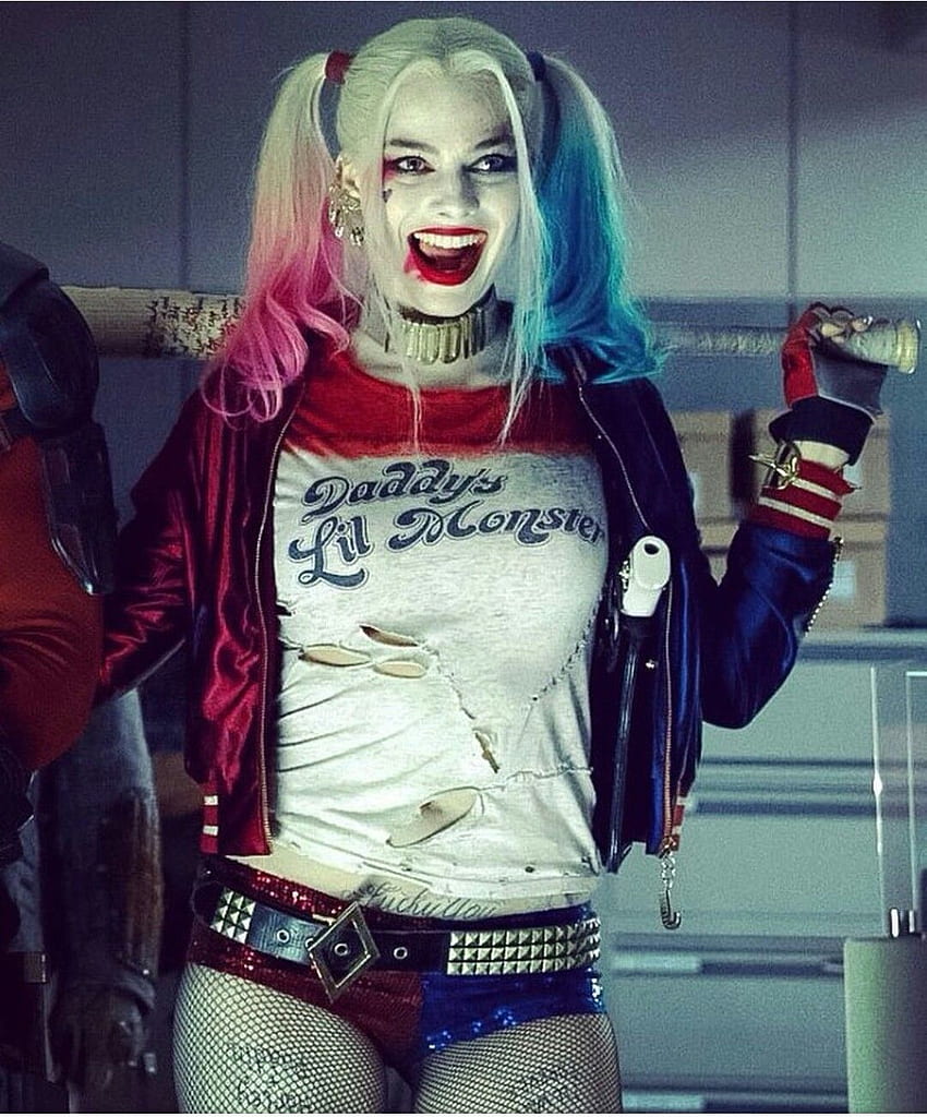 MARGOT ROBBIE HARLEY QUINN SUICIDE SQUAD Wp6009404 na żywo, telefon Harley Quinn Tapeta na telefon HD