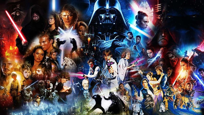 Star Wars Skywalker Saga Filmes, Star Wars Episódio 9 papel de parede HD