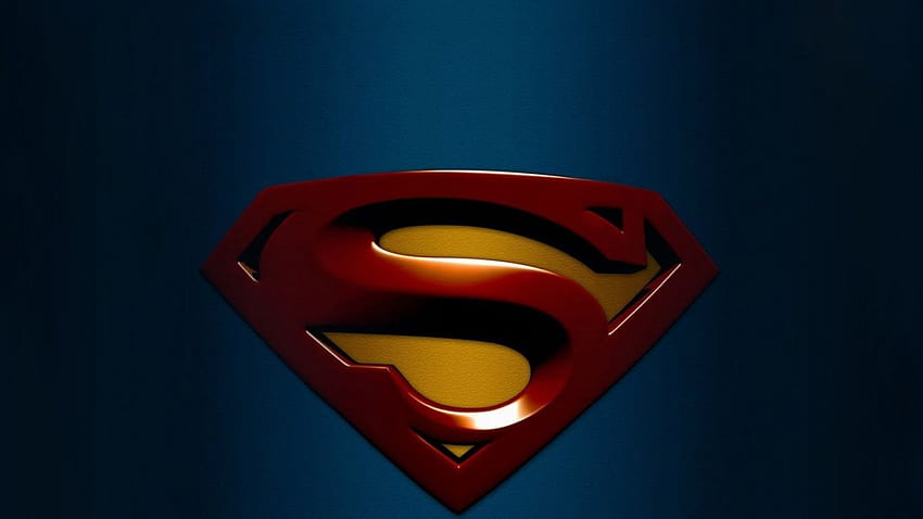Background Superman Logo Blue Red S, Superman Abstract HD wallpaper