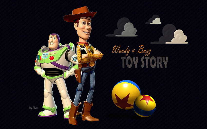 Woody And Buzz Toy Story High Definition HD wallpaper