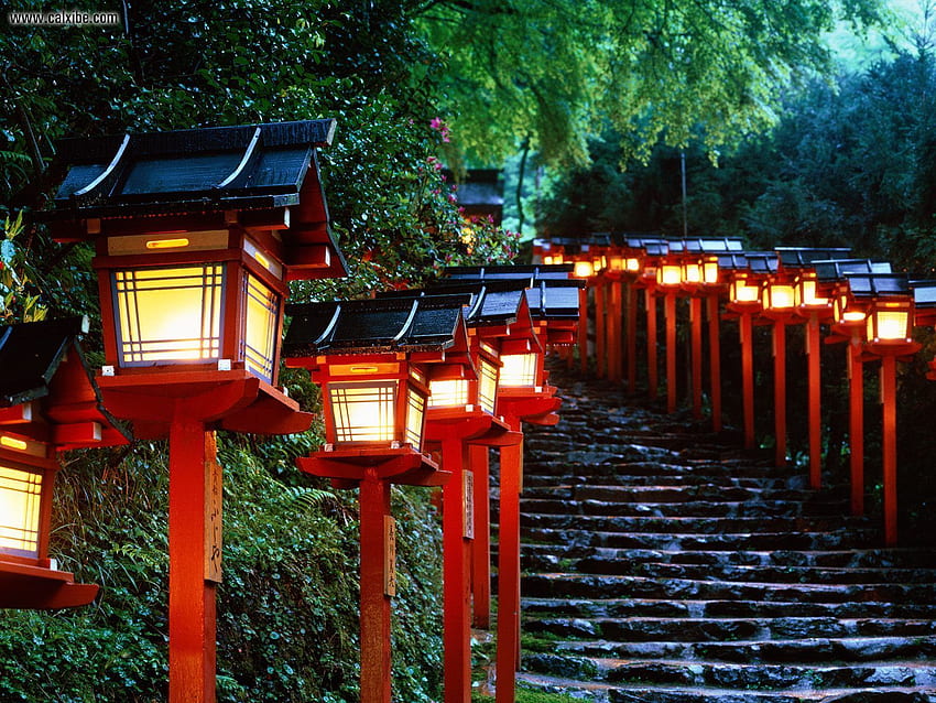 Kyoto Shrine, Kyoto Japan HD wallpaper