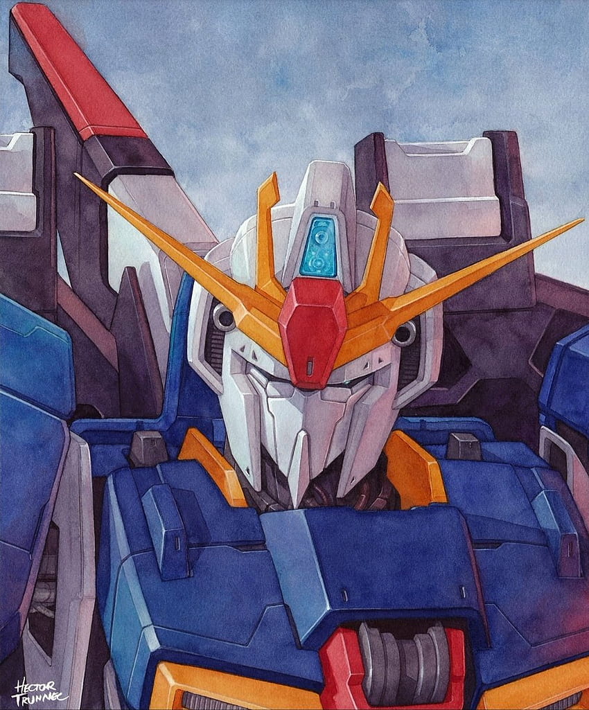 Hector Trunnec auf Twitter. Zeta gundam, Gundam art, Mobiler Anzug zeta gundam HD-Handy-Hintergrundbild
