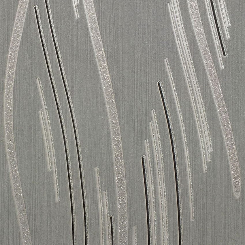Glitter Shimmer Textured Modern Lines Stripes Grey Black Silver HD phone wallpaper
