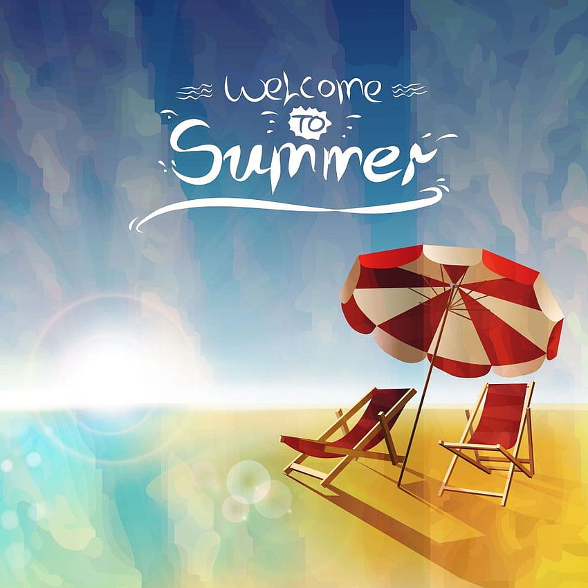 Welcome to Summer Background HD phone wallpaper