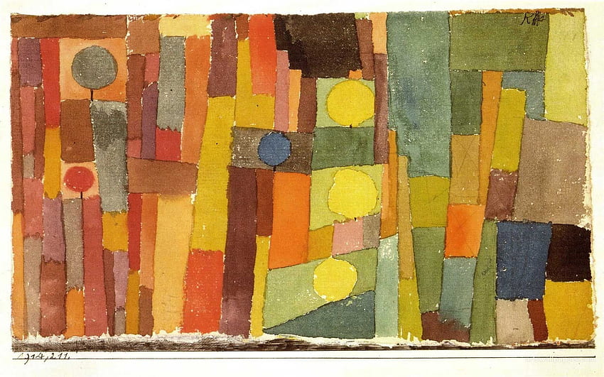 Paul Klee의 세부 사항, 예술, 회화 HD 월페이퍼