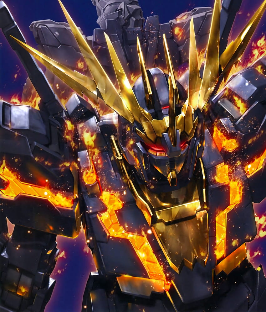 : Gundam Unicorn Banshee Papel de parede de celular HD