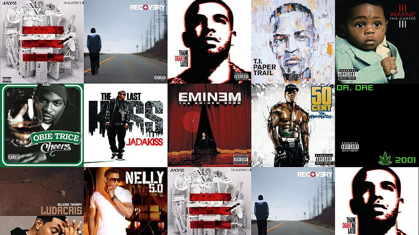 Jay Z The Blueprint 3 エミネム リカバリー ドレイク サンキュー « Tiled, 50 Cent and Eminem 高画質の壁紙