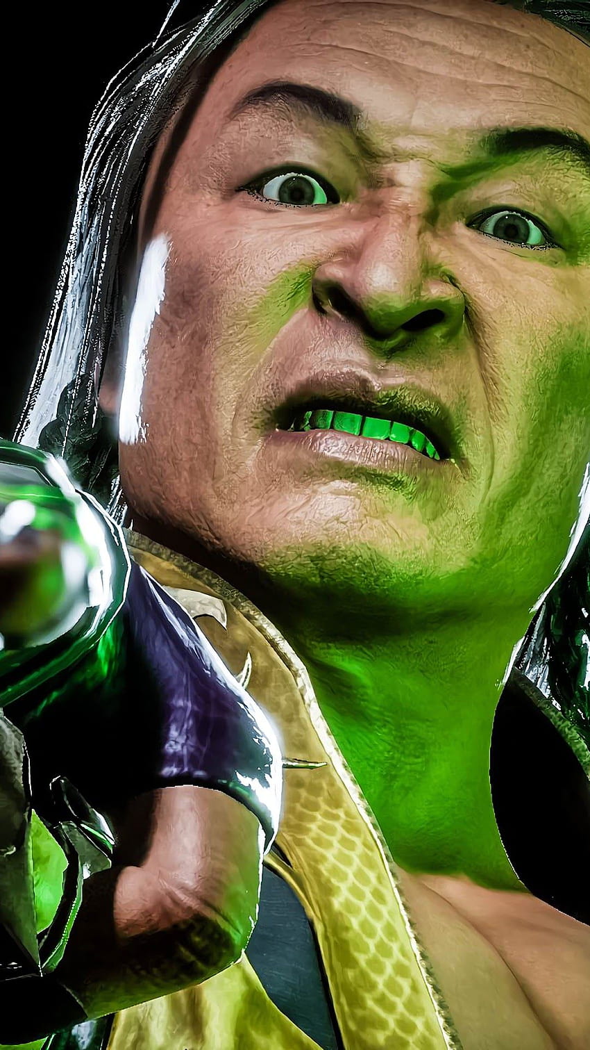 Shang Tsung, Your Soul is Mine, Mortal Kombat 11 phone , , Background, and HD phone wallpaper