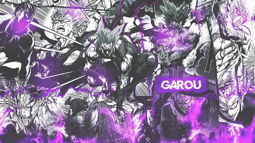 Garou (One Punch Man) und Hintergrund, kosmischer Garou HD-Hintergrundbild