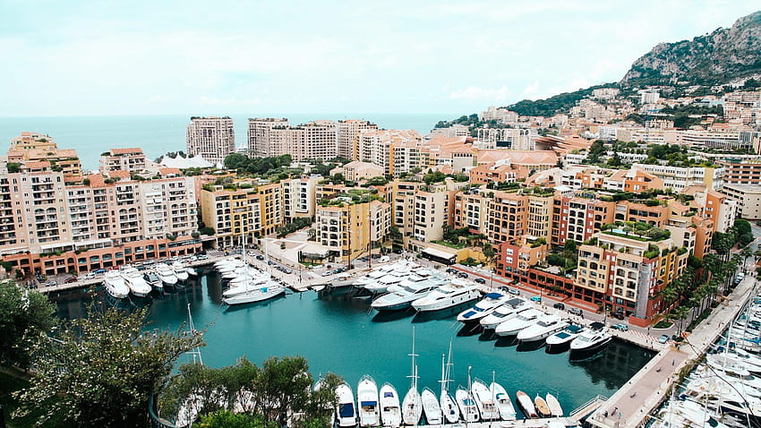 Port Monaco Luxury Mediterranean - Computer Background HD wallpaper