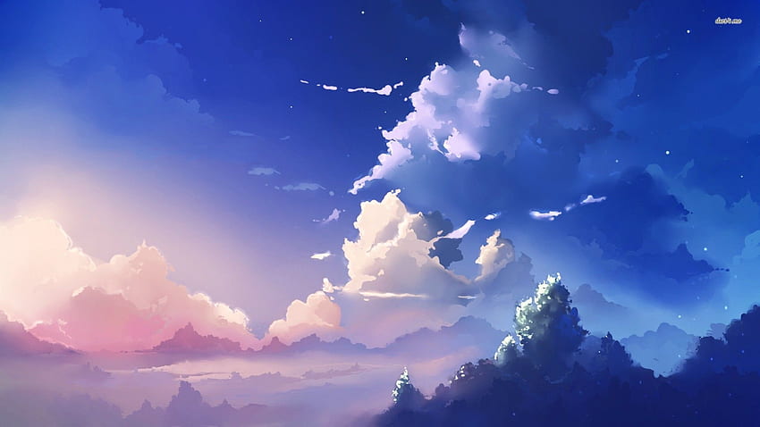 Langit yang indah - Seni Digital Wallpaper HD