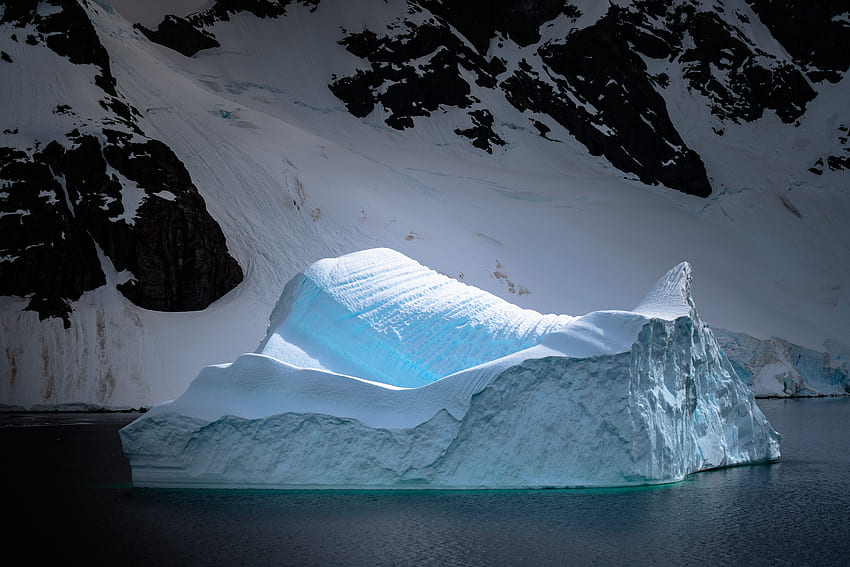 Nature, Snow, Mountain, Glacier, Antarctica HD wallpaper