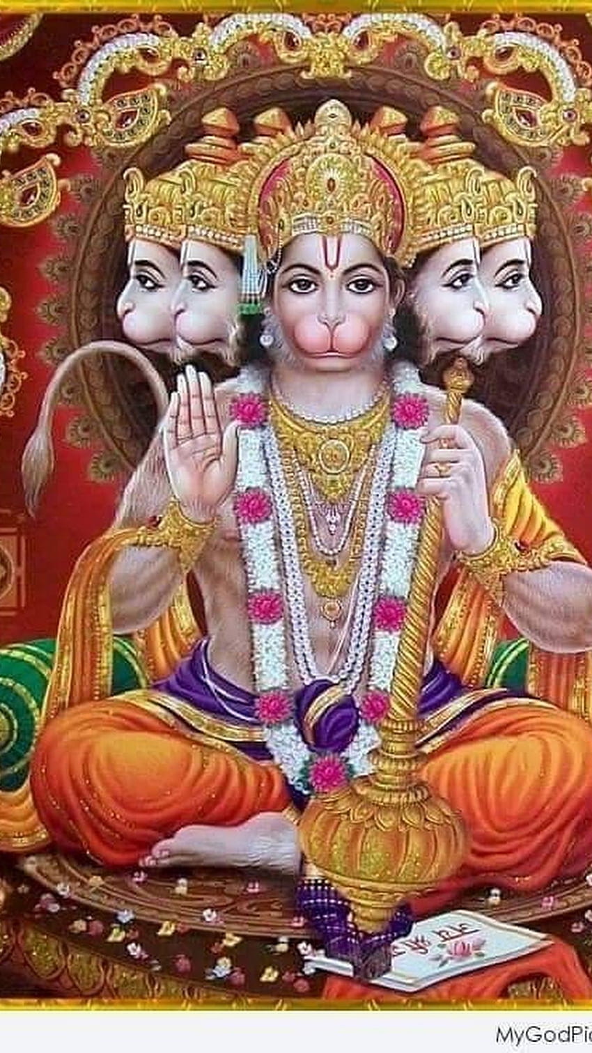 panchmukhi hanuman wallpaper 4k iphone free download