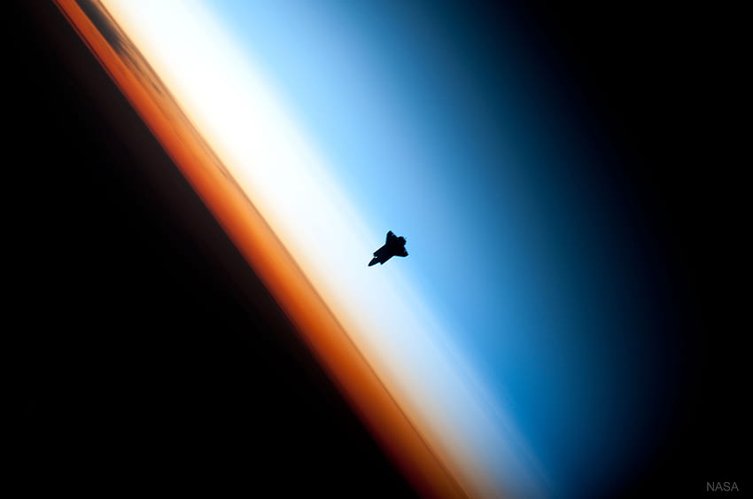 Pesawat ulang-alik NASA, luar angkasa, minimal Wallpaper HD