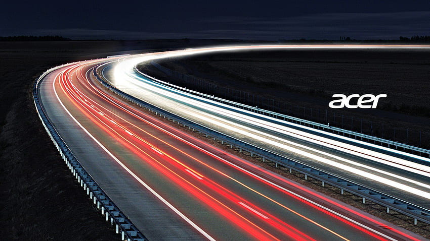 Acer, Route, Night, Street light / und Mobile &, Red Acer HD-Hintergrundbild