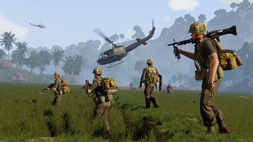 Le nouveau DLC Arma 3 apporte la guerre du Vietnam au jeu de tir tactique militaire, Vietnam War PC Fond d'écran HD