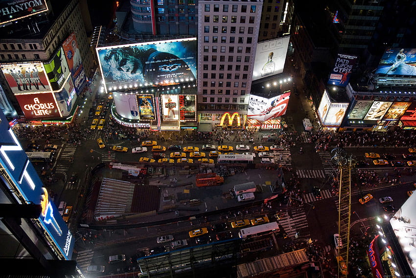 Merveilleux et enchanteur Times Square. villes, Times Square New York Fond d'écran HD