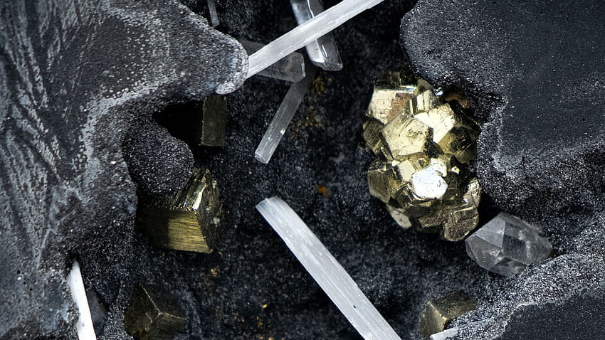 금, 암석 및 광물 HD 월페이퍼