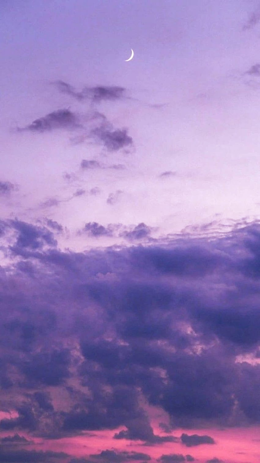 Hintergrund. Lavendelästhetik, Himmelsästhetik, Ästhetik, Lavendelwolken HD-Handy-Hintergrundbild