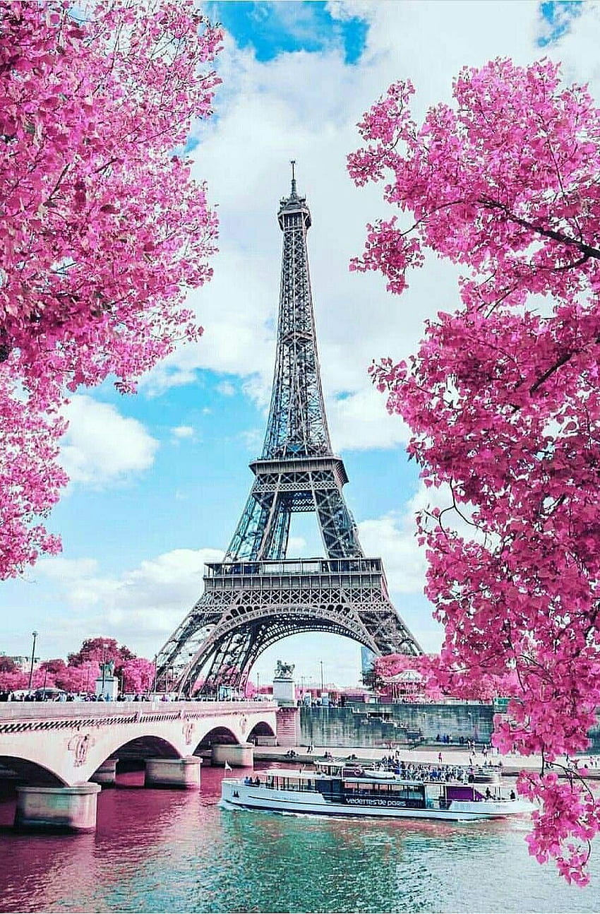 Дийн Дохърти на Айфеловата обиколка. Париж, графика на Айфеловата кула, красив фон, блясък на Париж HD тапет за телефон