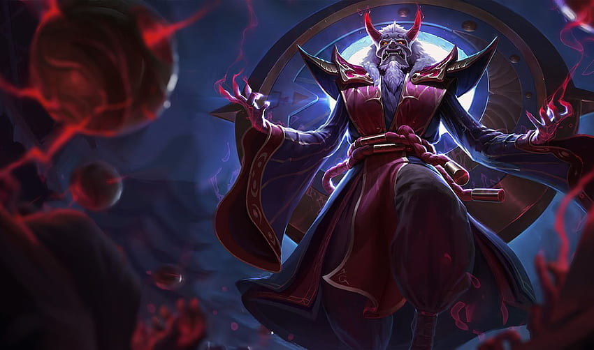 Blood Moon Zilean Splash Art League Of Blood Moon Jhin Hd Wallpaper Pxfuel