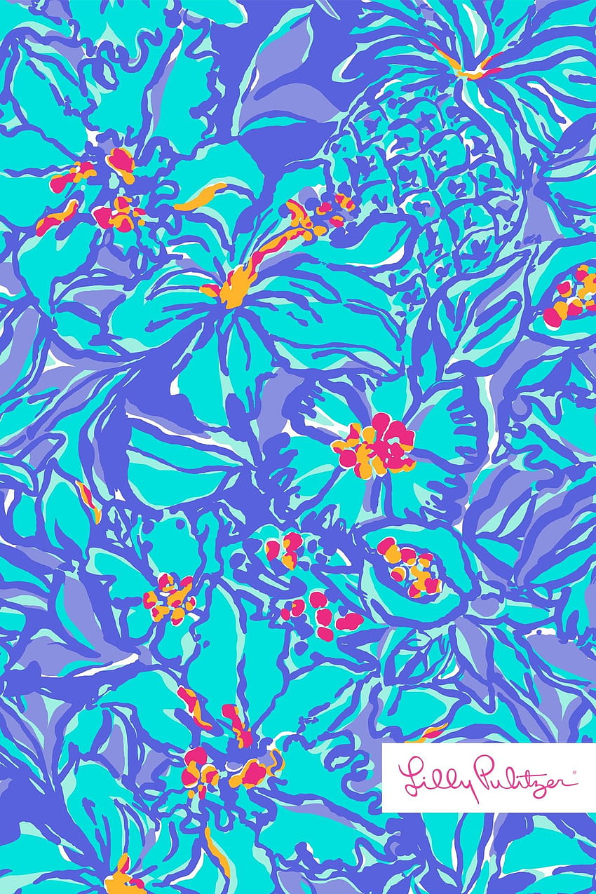 Lilly Pulitzer Mai Tai iphone . Patterns We Love! Lilly HD phone wallpaper
