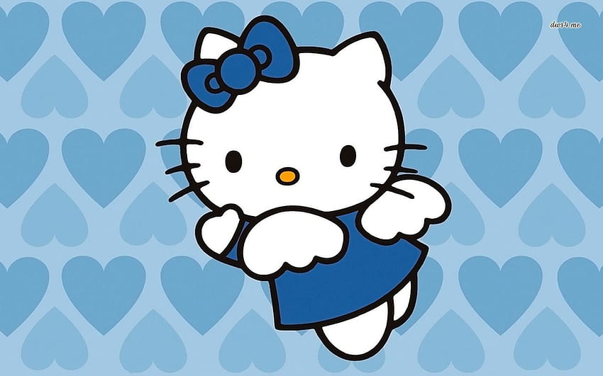 Blue Hello Kitty with wings Cartoon [] for your , Mobile & Tablet. Explore Blue Hello Kitty . Cute Hello Kitty , Hello, Hello Kitty Star Wars HD wallpaper