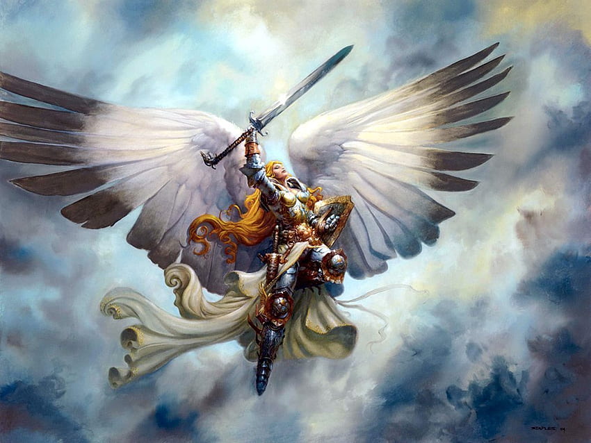 Angel Of Protection HD wallpaper