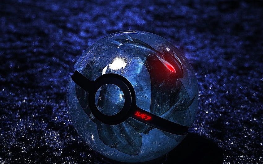 Art The Pokeball Of Dark Lugia, Pokemon Cool Pokeballs Sfondo HD
