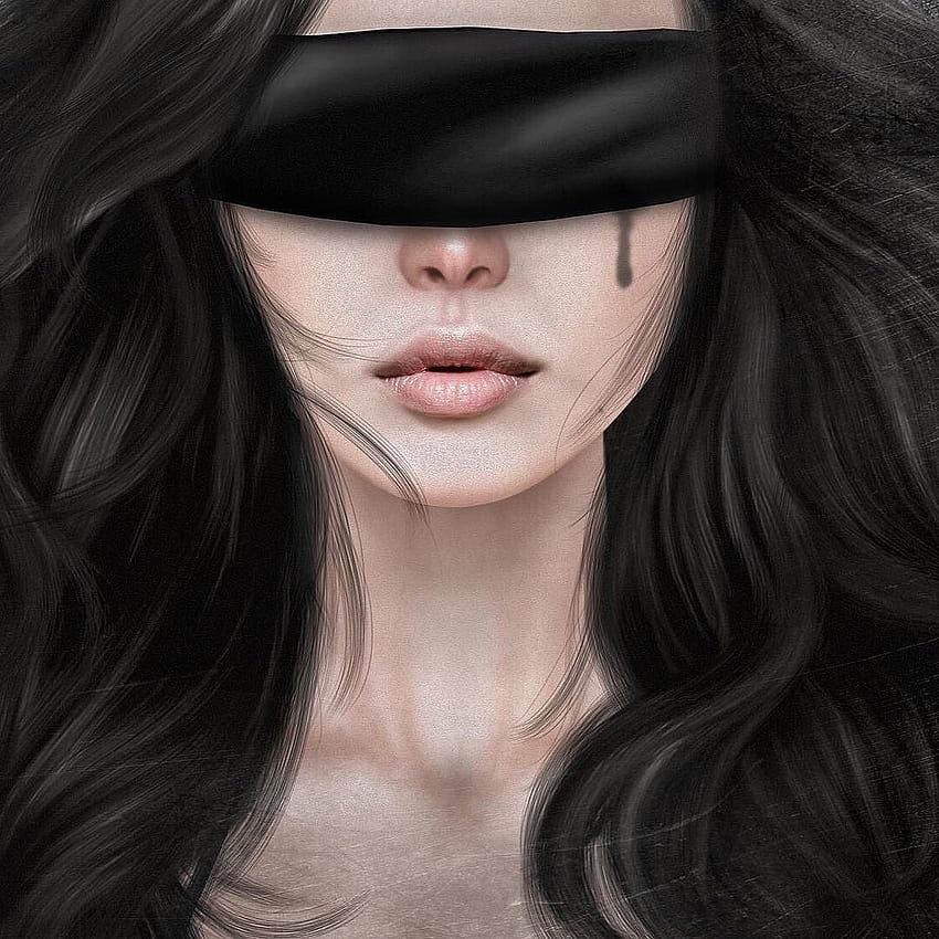 Anime girls blindfold 1080P, 2K, 4K, 5K HD wallpapers free download