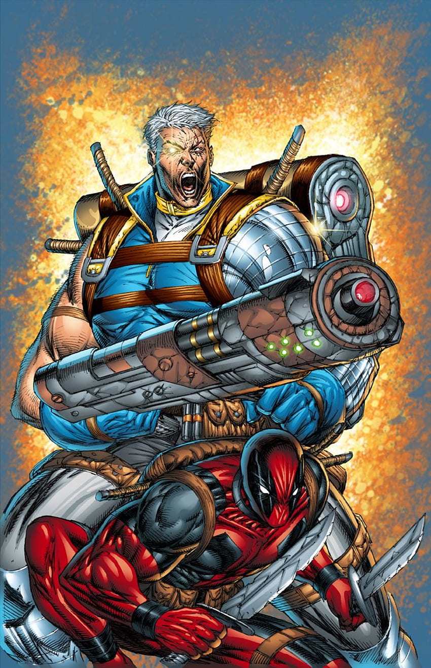 Deadpool And Cable Will Team Up Again In X Force Movie Bleeding HD phone wallpaper