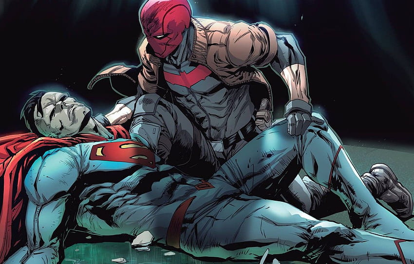 Red Hood, Bizarro, Jason Todd, rebirth, DC, outlaws, red hood and the outlaws for , section фантастика HD wallpaper