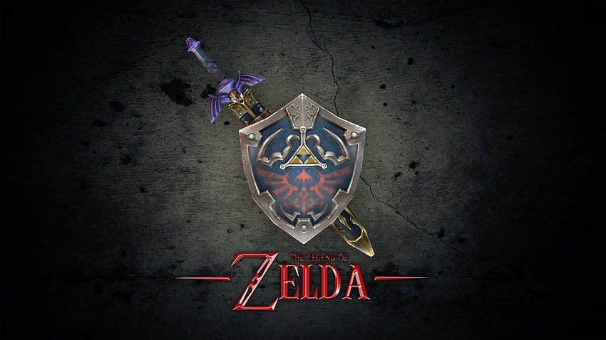 The Legend of Zelda, Nintendo, Master Sword, Hylian Shield Sfondo HD