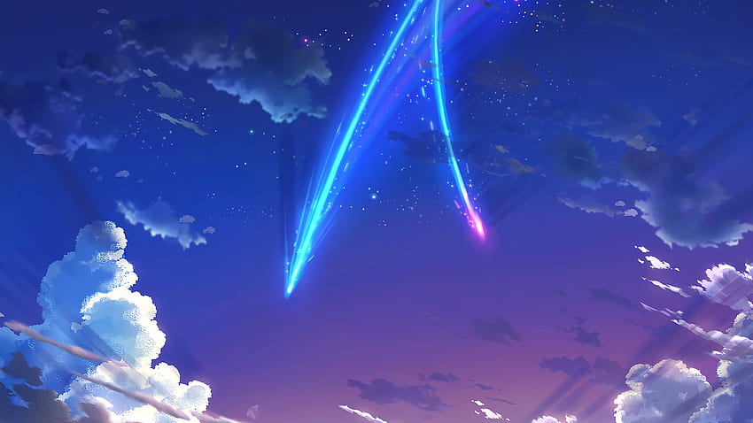 HD wallpaper: shooting stars, anime | Wallpaper Flare
