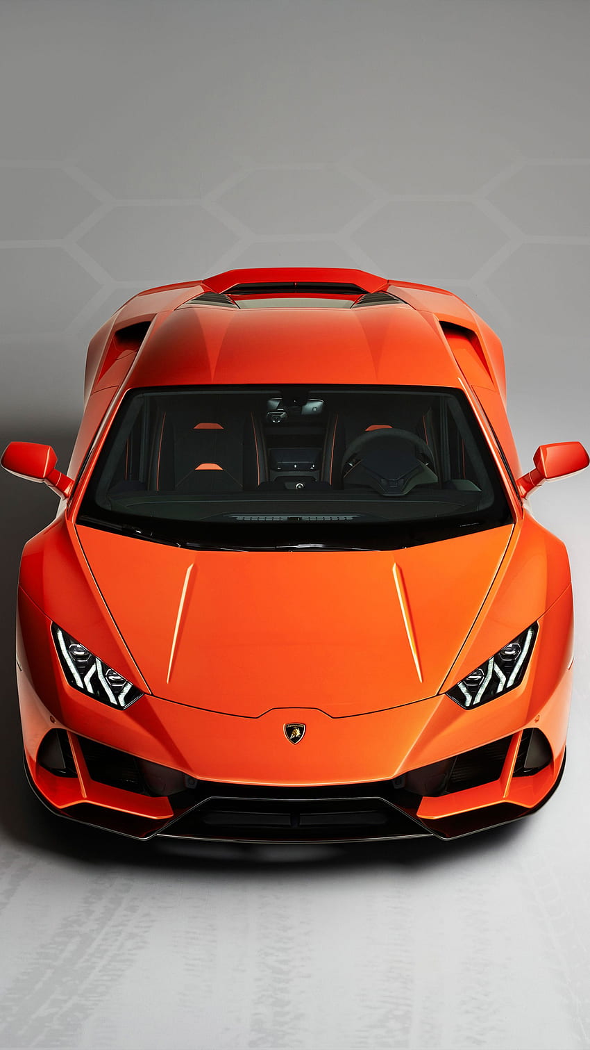 Lamborghini Huracan Evo 2019 Ultra Mobile. HD тапет за телефон