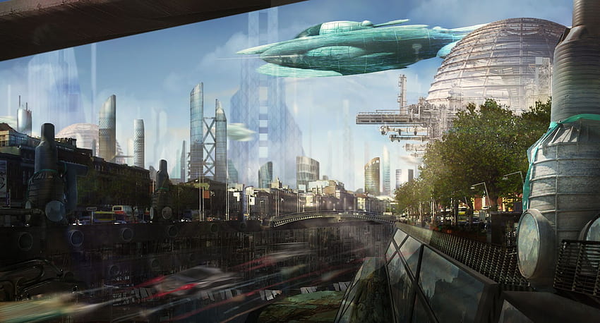 Funny Gallery: Future city, future green city, future city , future cities HD wallpaper