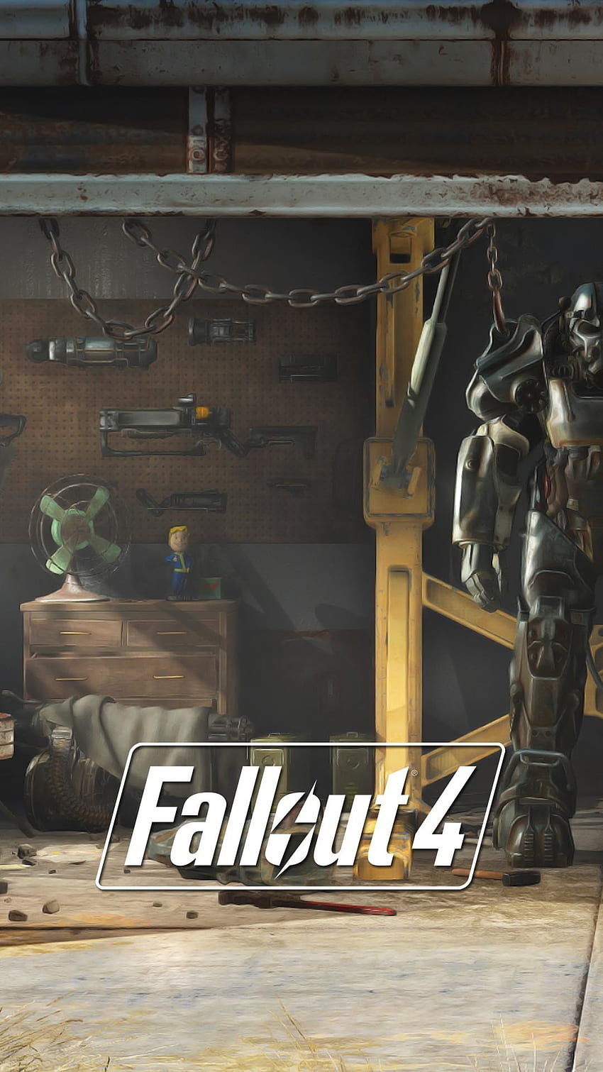 I made some Fallout 4 lock screen from E3 stills [] : gaming HD phone wallpaper