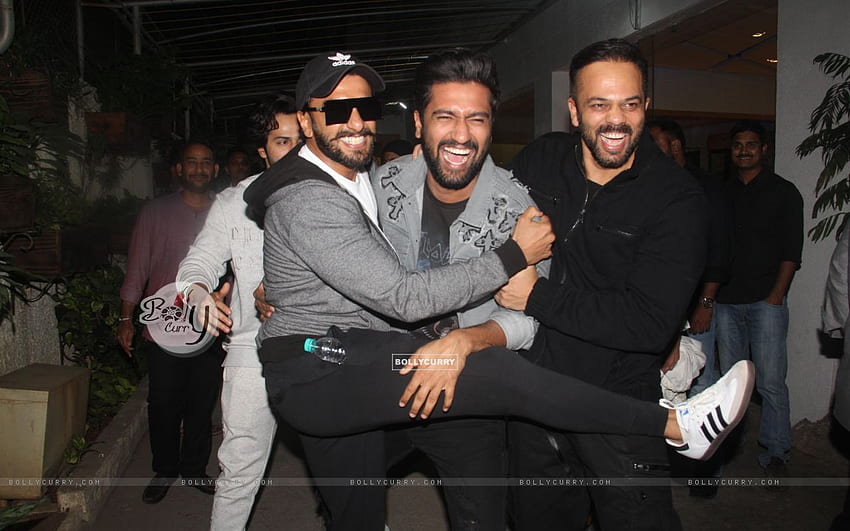 - Ranveer Singh, Rohit Shetty and Vicky Kaushal snapped HD wallpaper