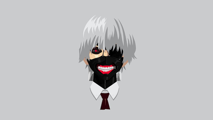 Anime, Tokyo Ghoul, Kaneki Ken, Vectors, Minimalism HD wallpaper | Pxfuel