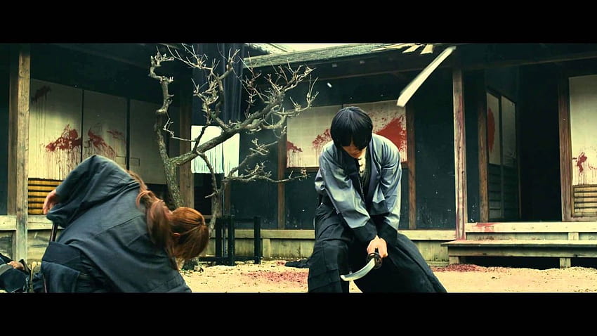 Rurouni Kenshin wojownik fantasy anime wojownik japoński samuraj, film Rurouni Kenshin Tapeta HD