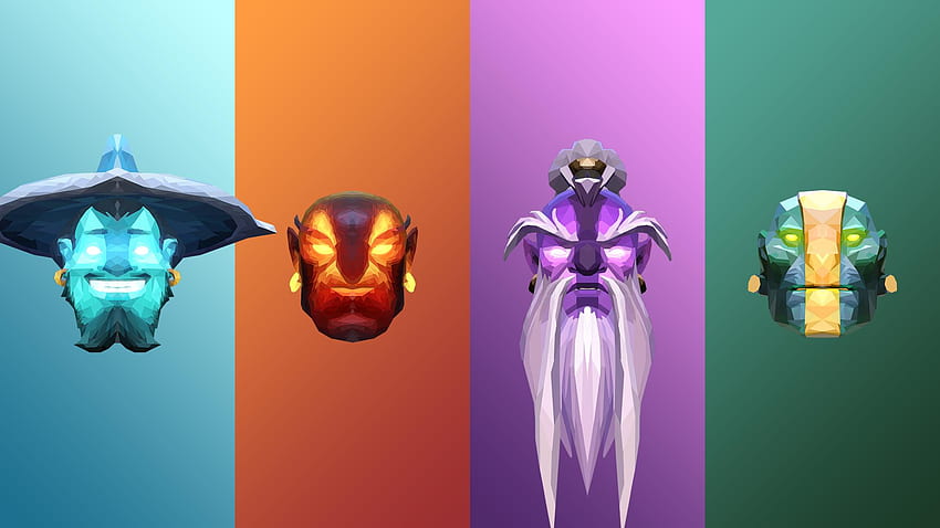 Four Brothers - The final installment of the spirit (others can be found in the comments): DotA2, Void Spirit HD wallpaper